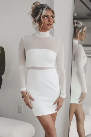 DEAL I Do To This White Mesh Mini