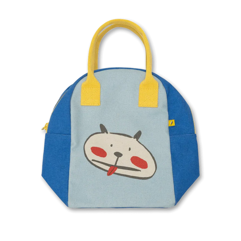 Dog Zippered Lunch Bag