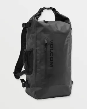 Drystone Wet/Dry Roll Top Backpack - BLACK