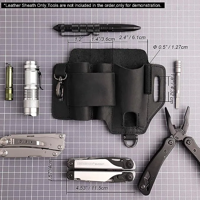 EDC Leather Belt Pouch