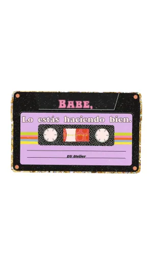 EG ATELIER- Sticker - Cassette Glitter