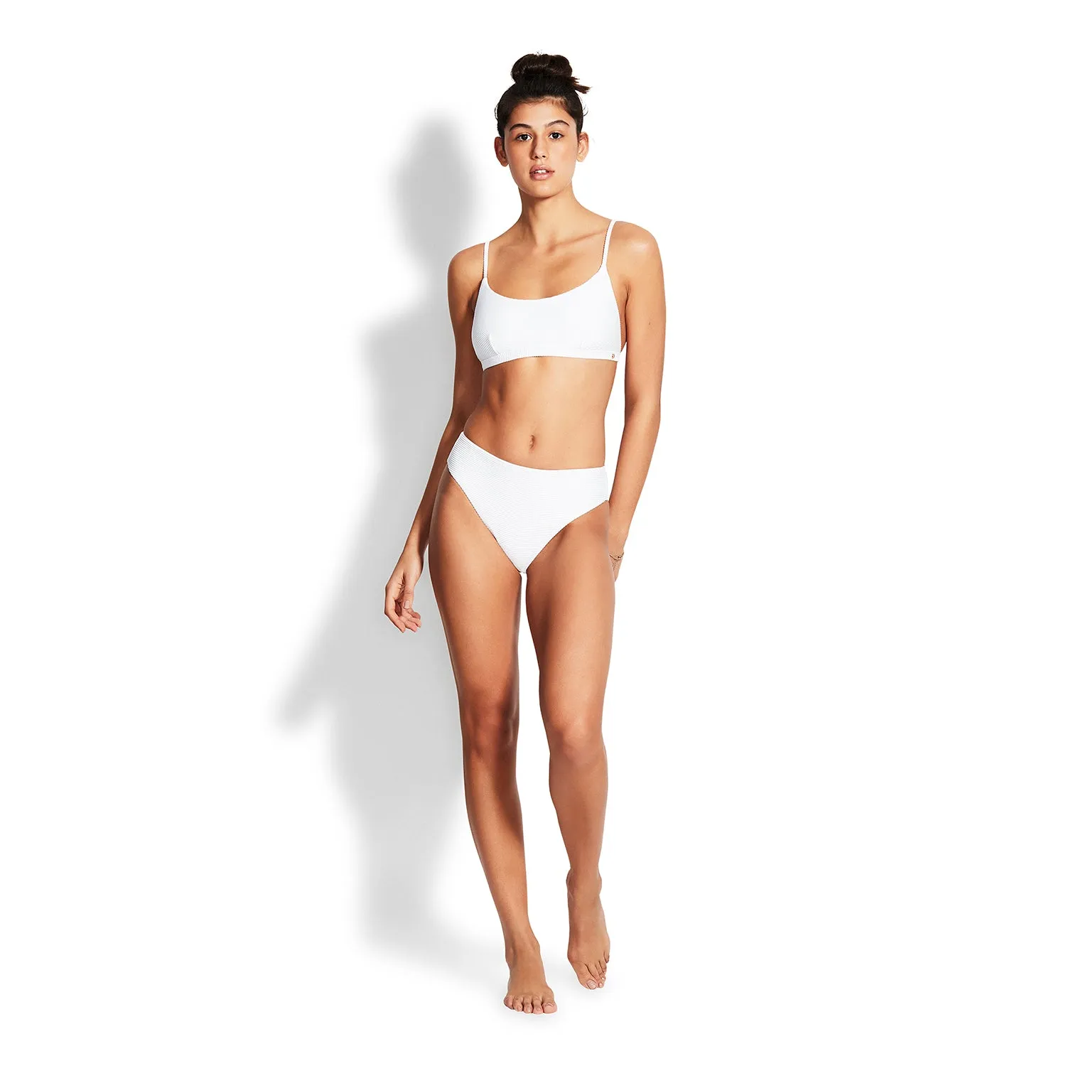 Essentials Hi Rise Bikini Bottom