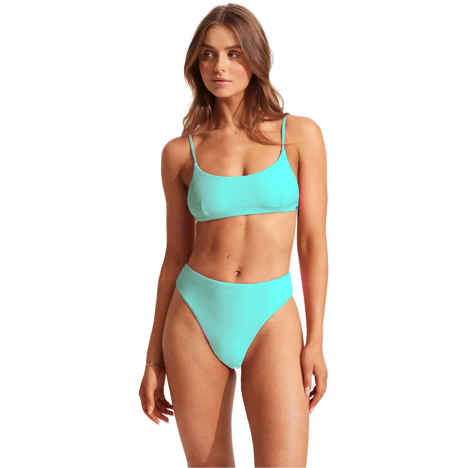 Essentials Hi Rise Bikini Bottom