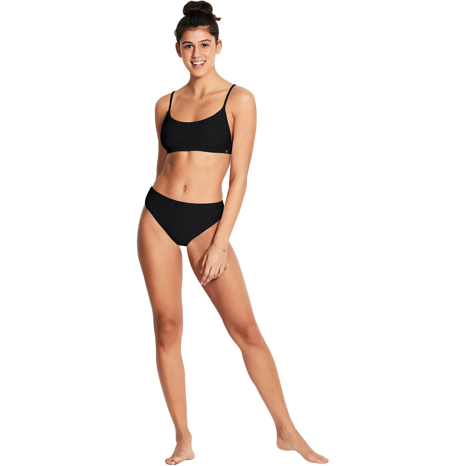 Essentials Hi Rise Bikini Bottom