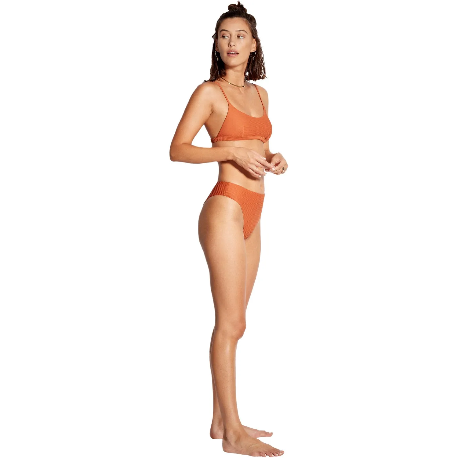 Essentials Hi Rise Bikini Bottom