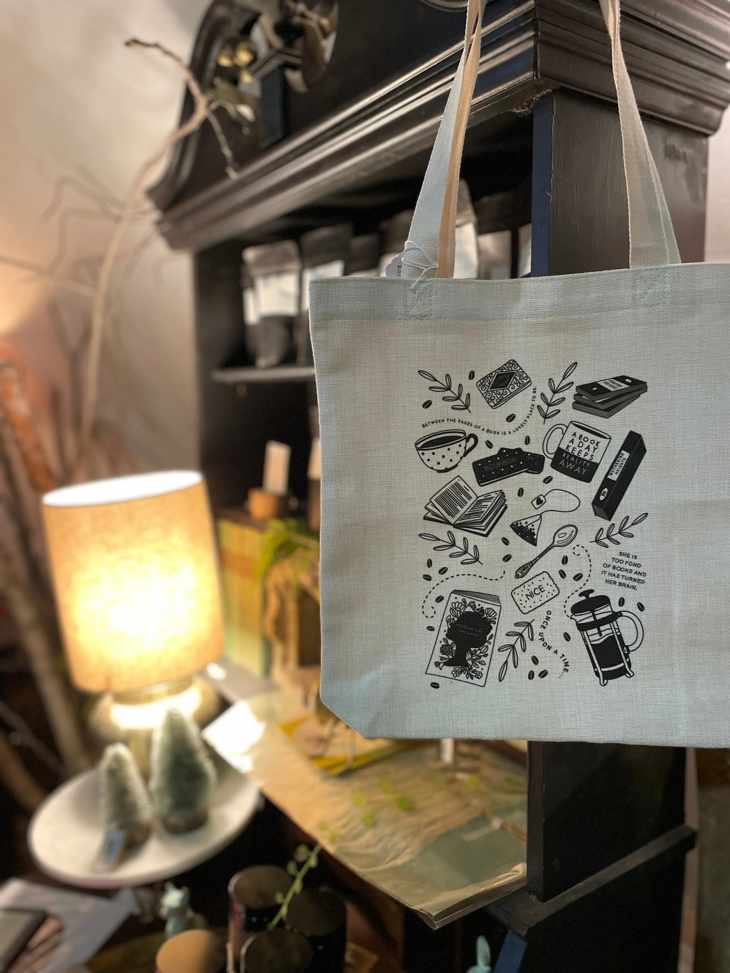 European Literary Tote, multiple styles