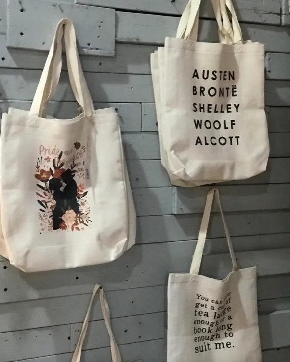European Literary Tote, multiple styles