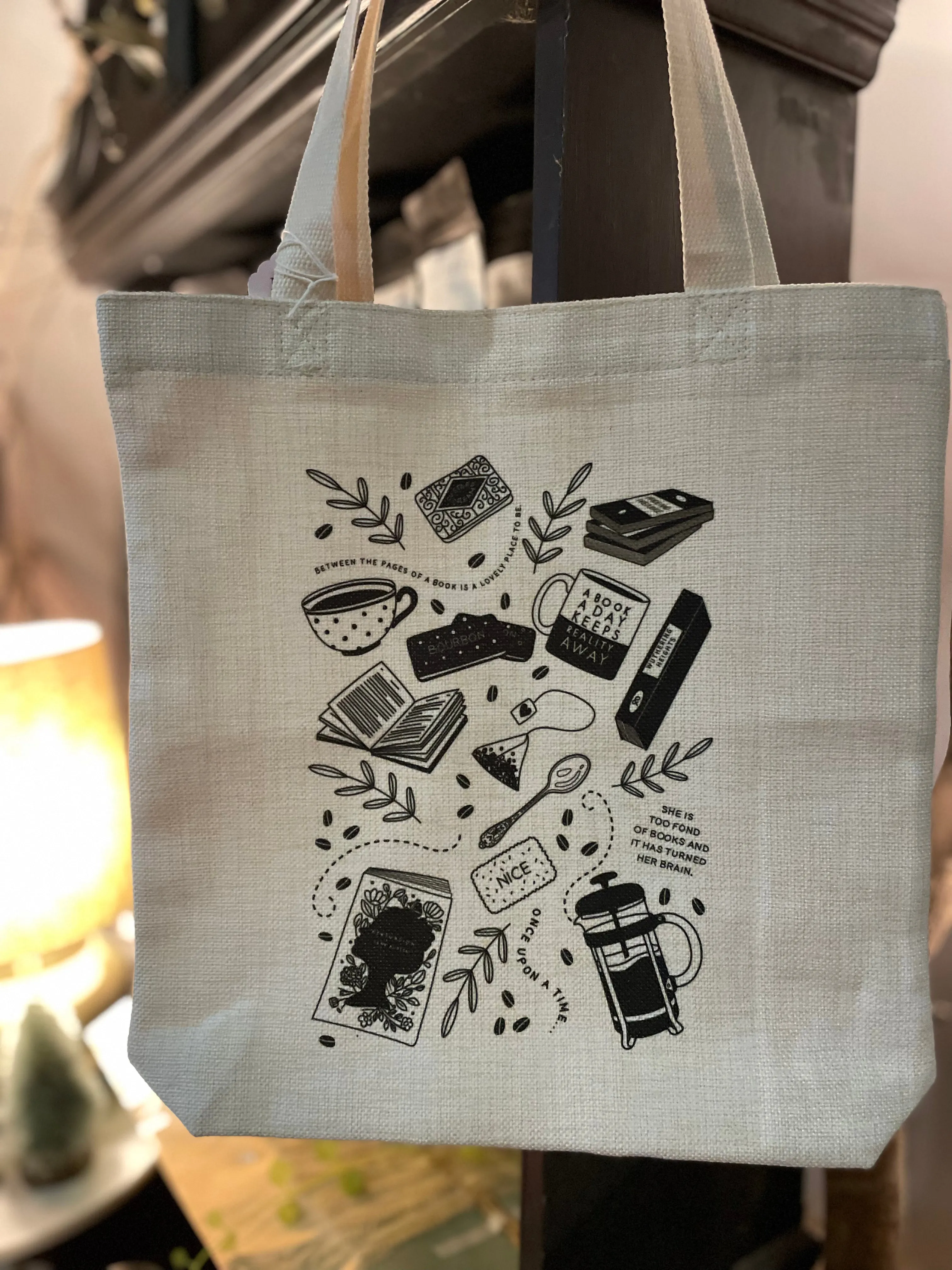 European Literary Tote, multiple styles