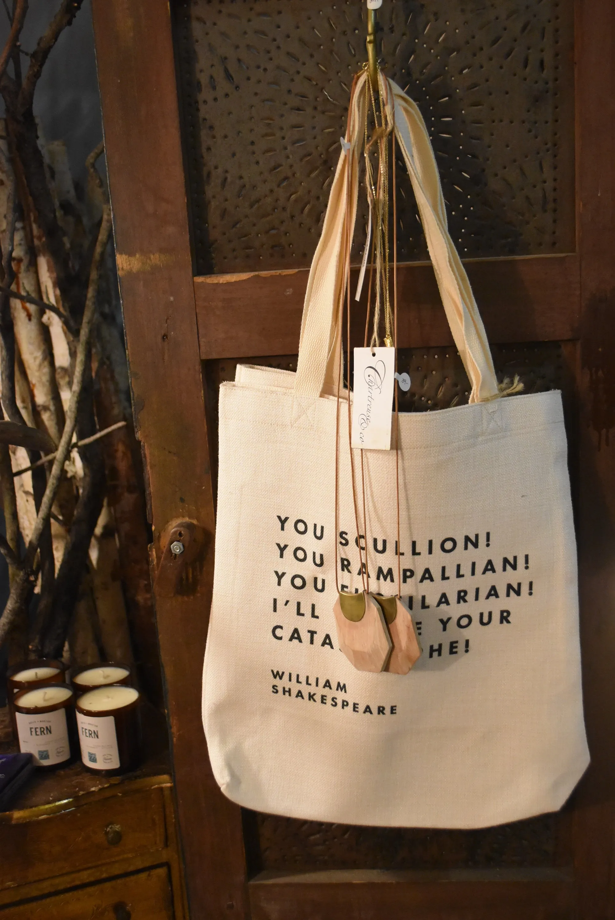 European Literary Tote, multiple styles