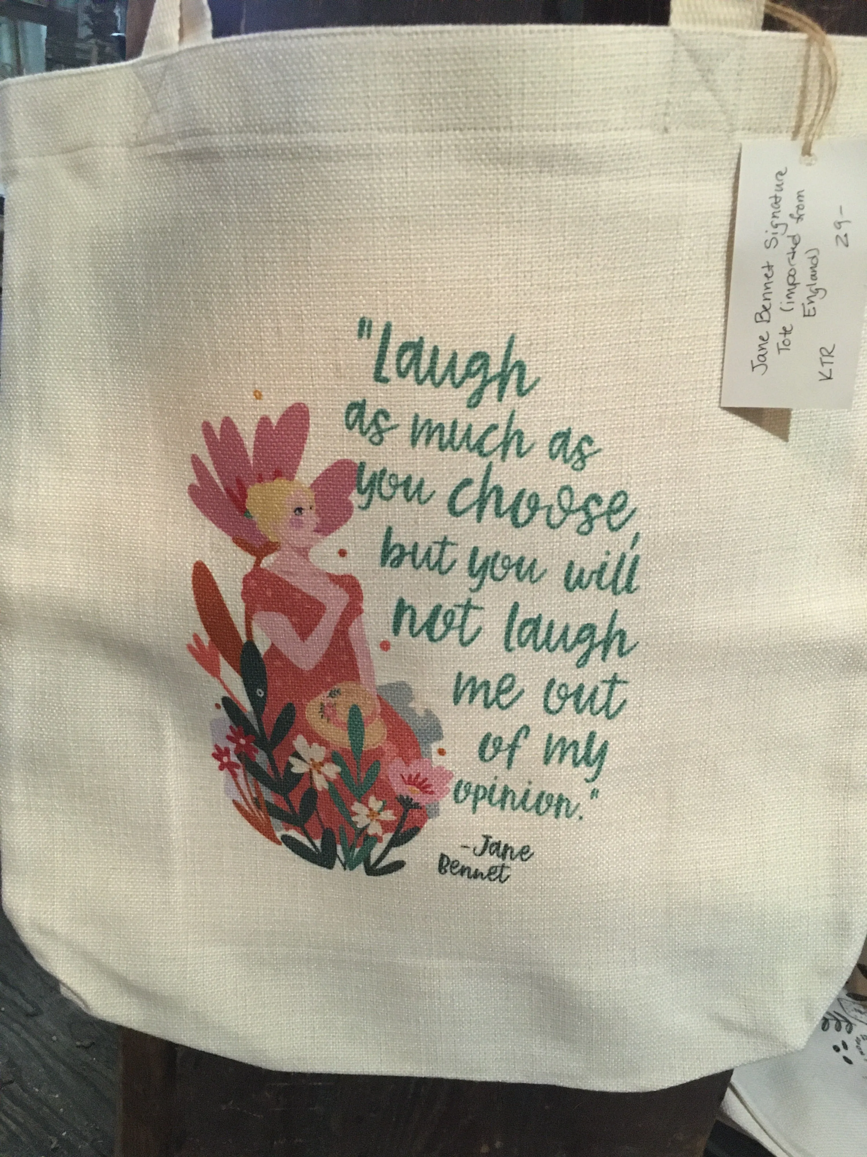 European Literary Tote, multiple styles