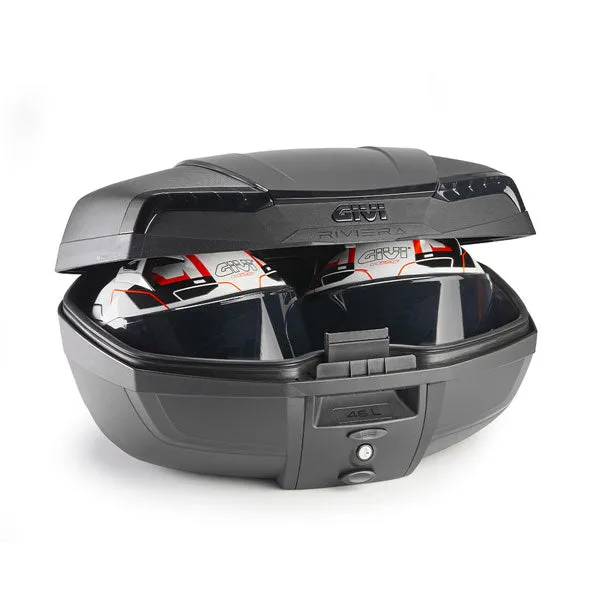 Givi E46NB Riviera Monolock Top Box (46 litre) Black Edition
