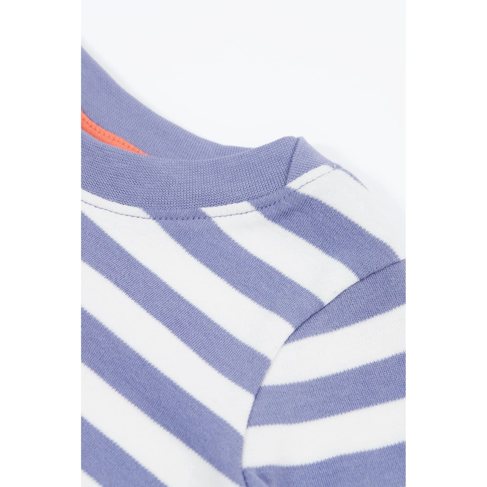 Grape Stripe/Rainbow Louise Applique Top - 1 Left Size 9-10 years