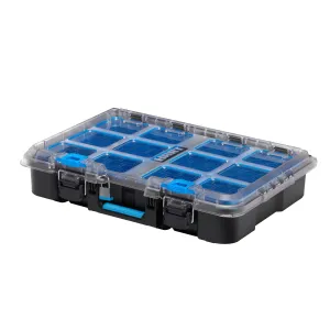HART Stack System Tool Box with Removable Organizer Bins, Fits Modular Storage S