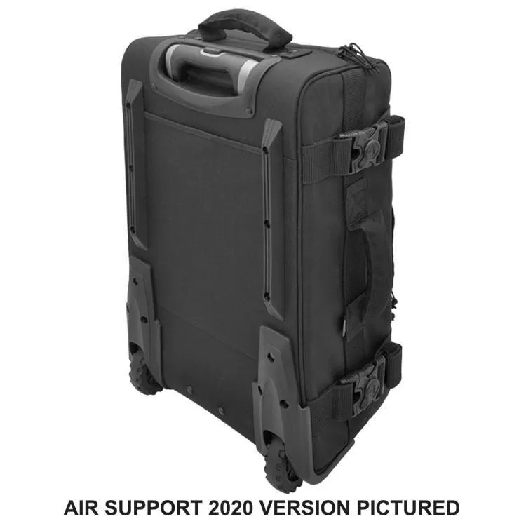 Hazard 4 Air Support V.2020 Rugged Rolling Carry-On Luggage Black