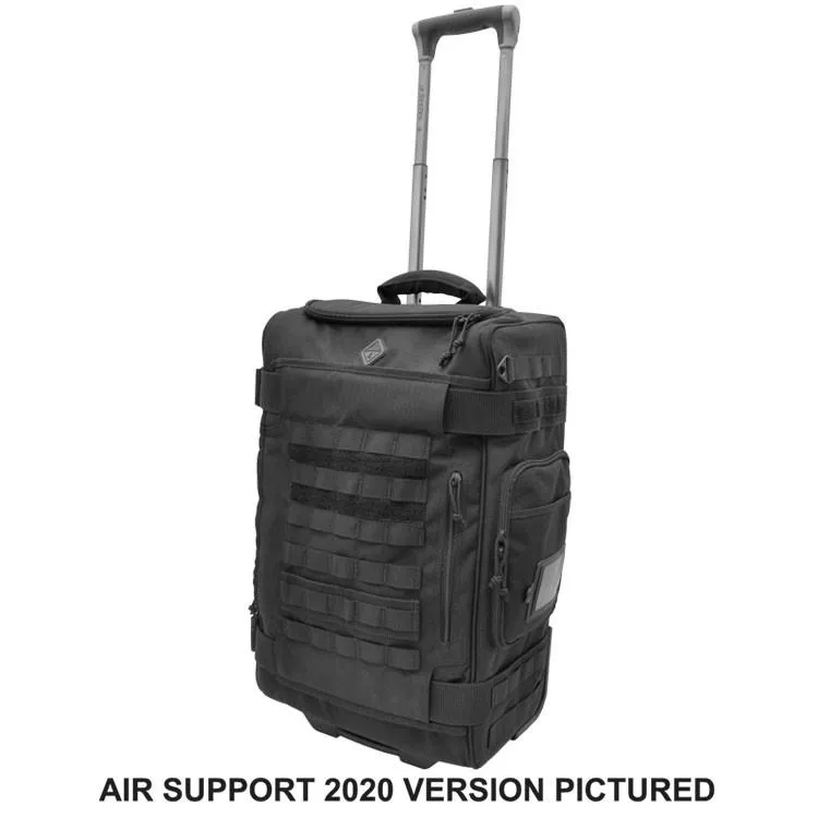 Hazard 4 Air Support V.2020 Rugged Rolling Carry-On Luggage Black