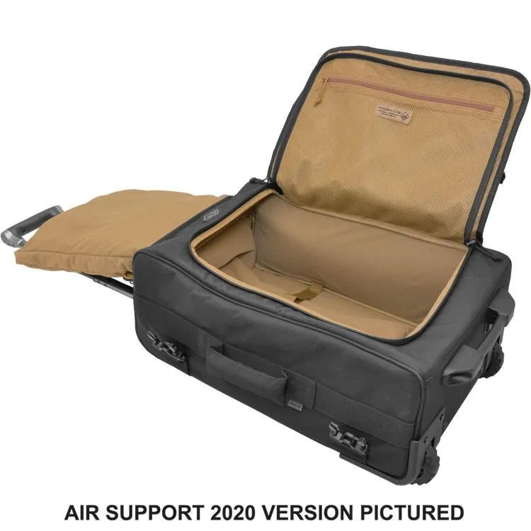 Hazard 4 Air Support V.2020 Rugged Rolling Carry-On Luggage Black