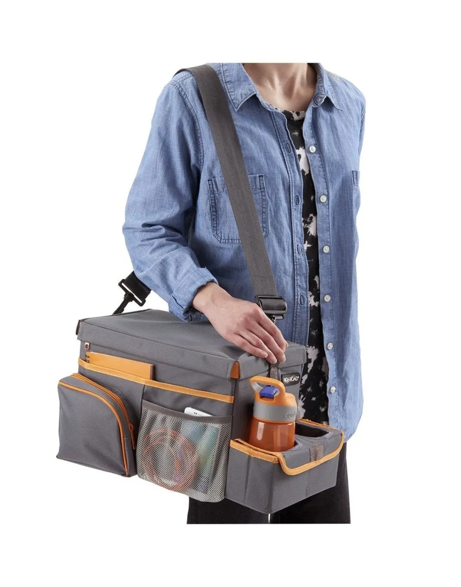 High Road® CarHop™ Back Seat Organizer with Insulated Cooler - ONLINE ONLY