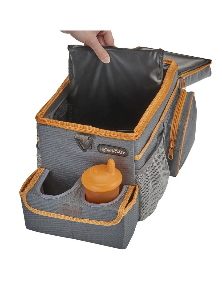 High Road® CarHop™ Back Seat Organizer with Insulated Cooler - ONLINE ONLY