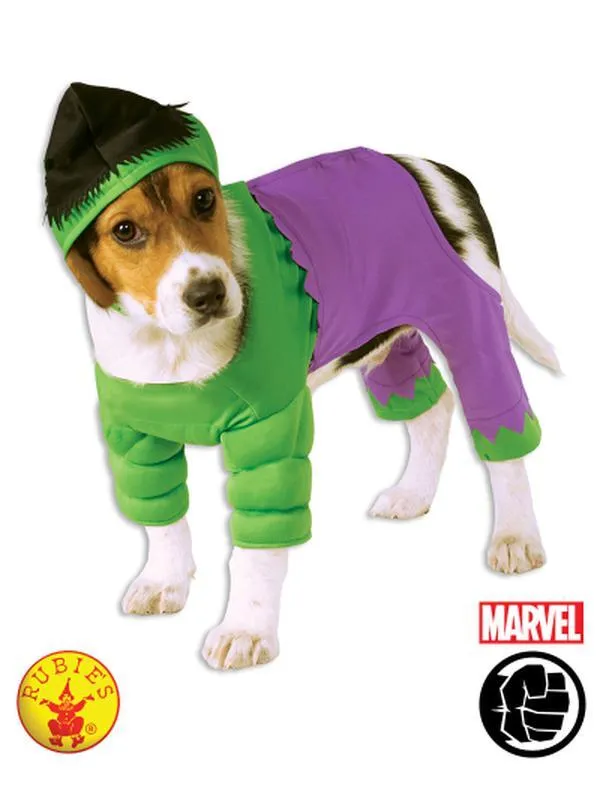 Hulk Pet Costume Size S