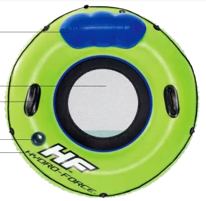 Inflatables and Rafts Bestway Whitecap Rider Hydro Force 47" Swim Tube, Ages 10 