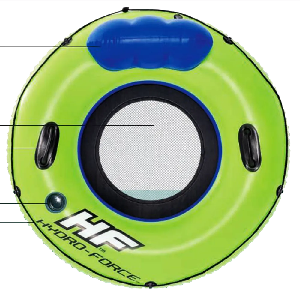 Inflatables and Rafts Bestway Whitecap Rider Hydro Force 47" Swim Tube, Ages 10 