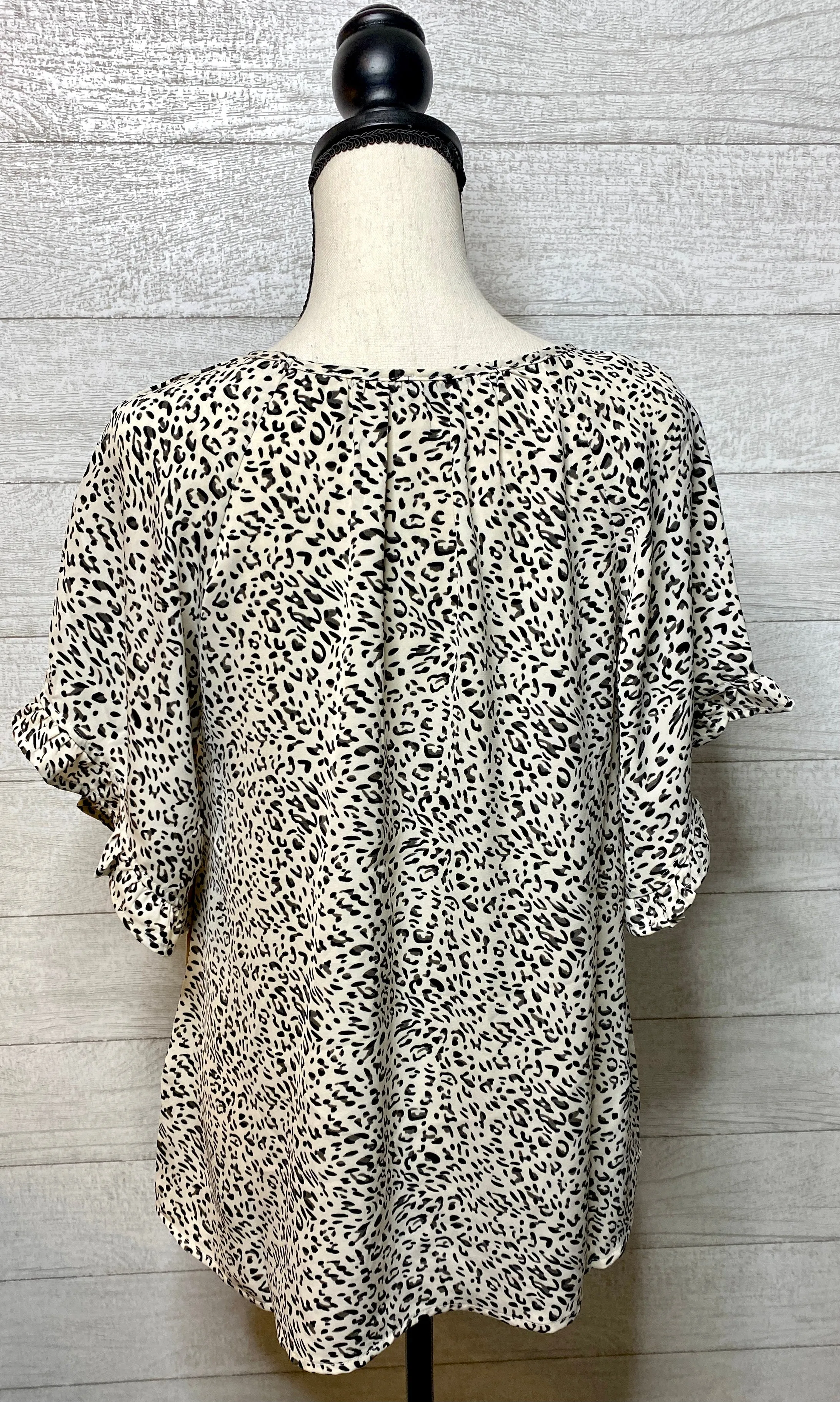It's A Wild Life Flutter Sleeve Top
