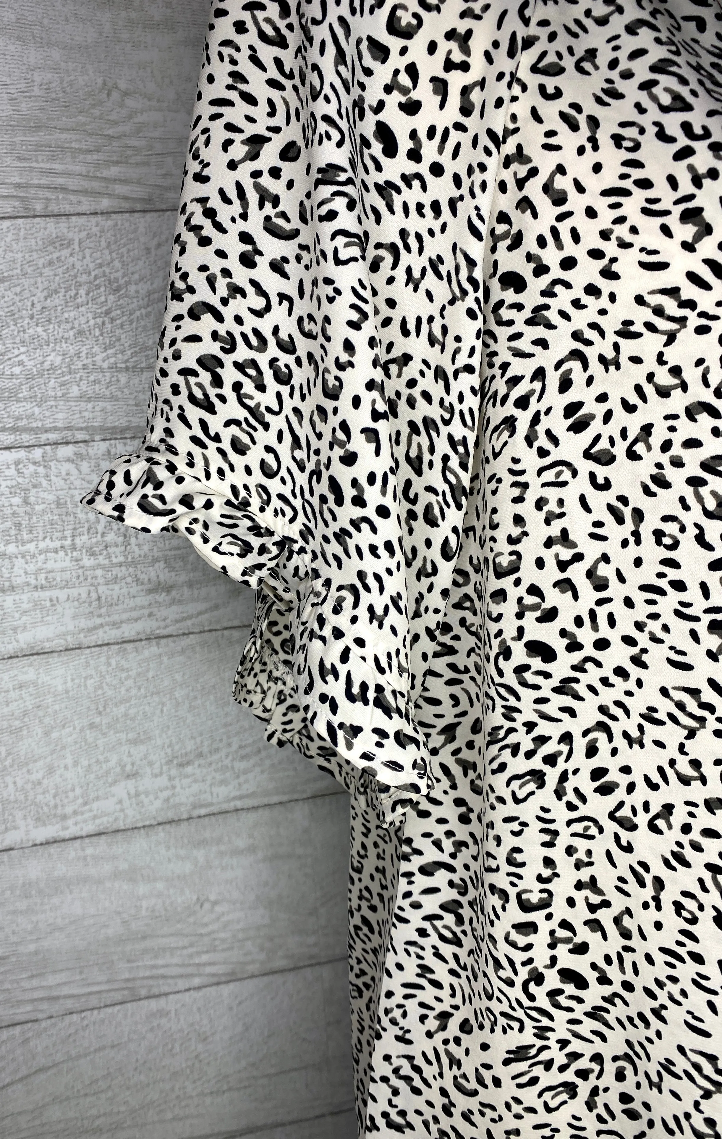 It's A Wild Life Flutter Sleeve Top