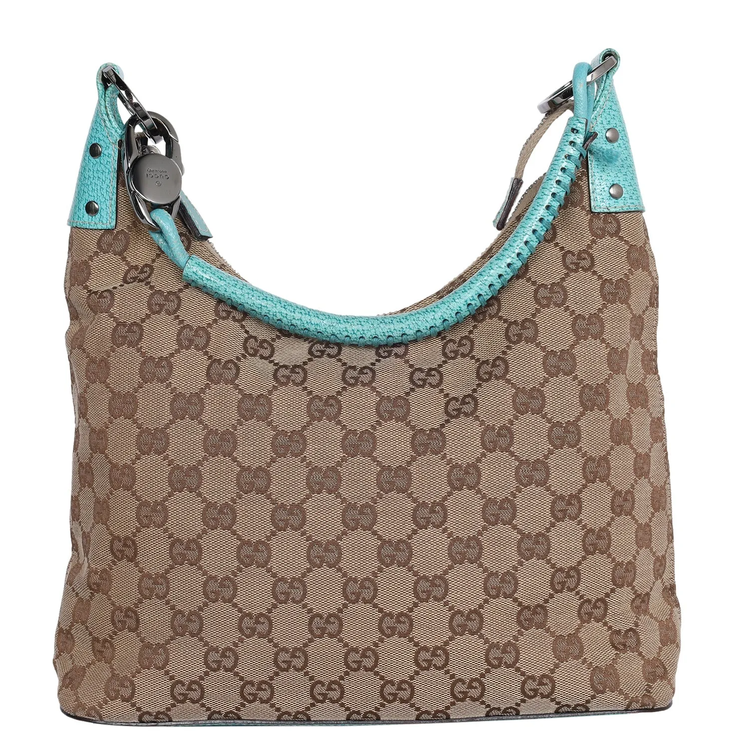 Jackie Canvas Leather Ring Hobo
