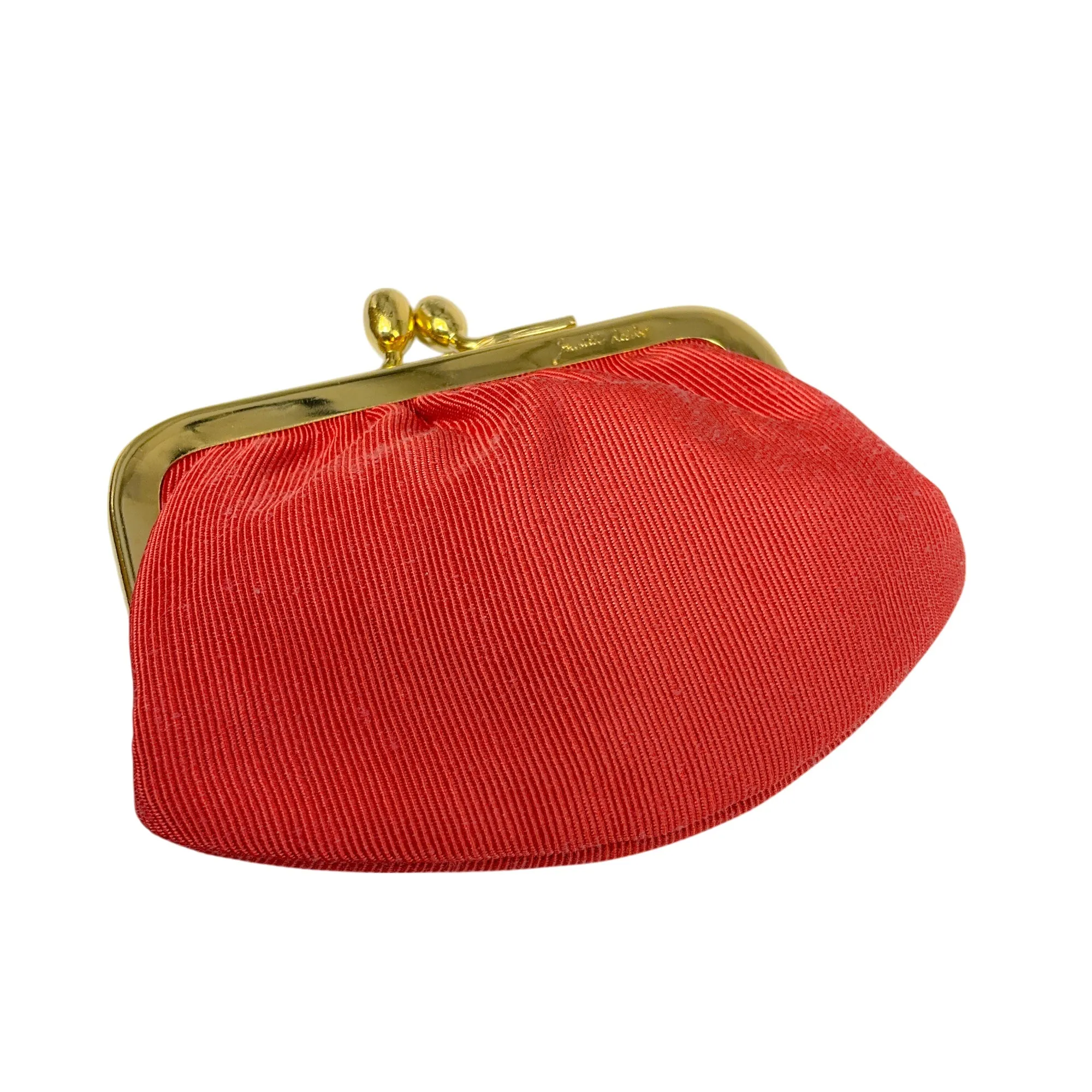 Judith Leiber Pink Lizard Skin Leather Shoulder Bag