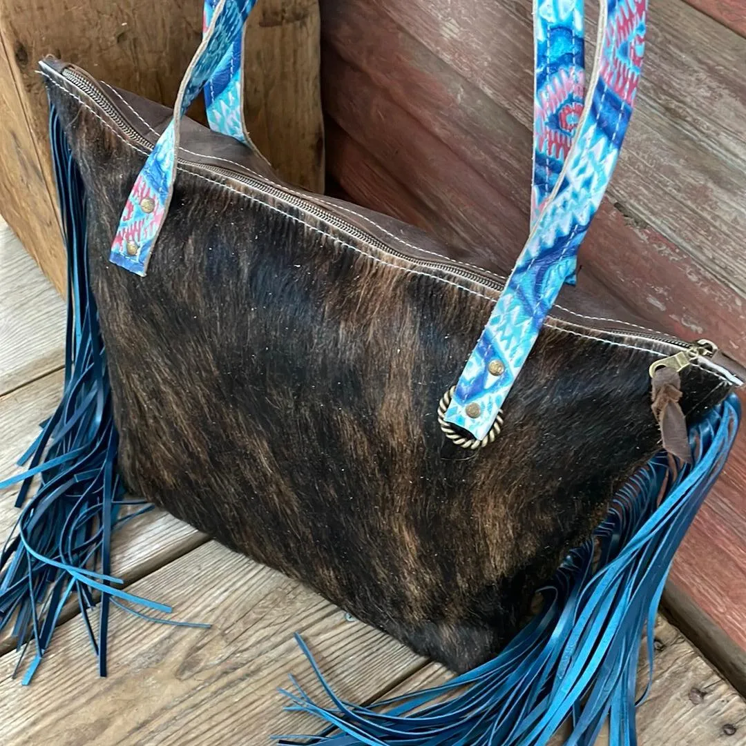June - Dark Brindle w/ Blank Slate