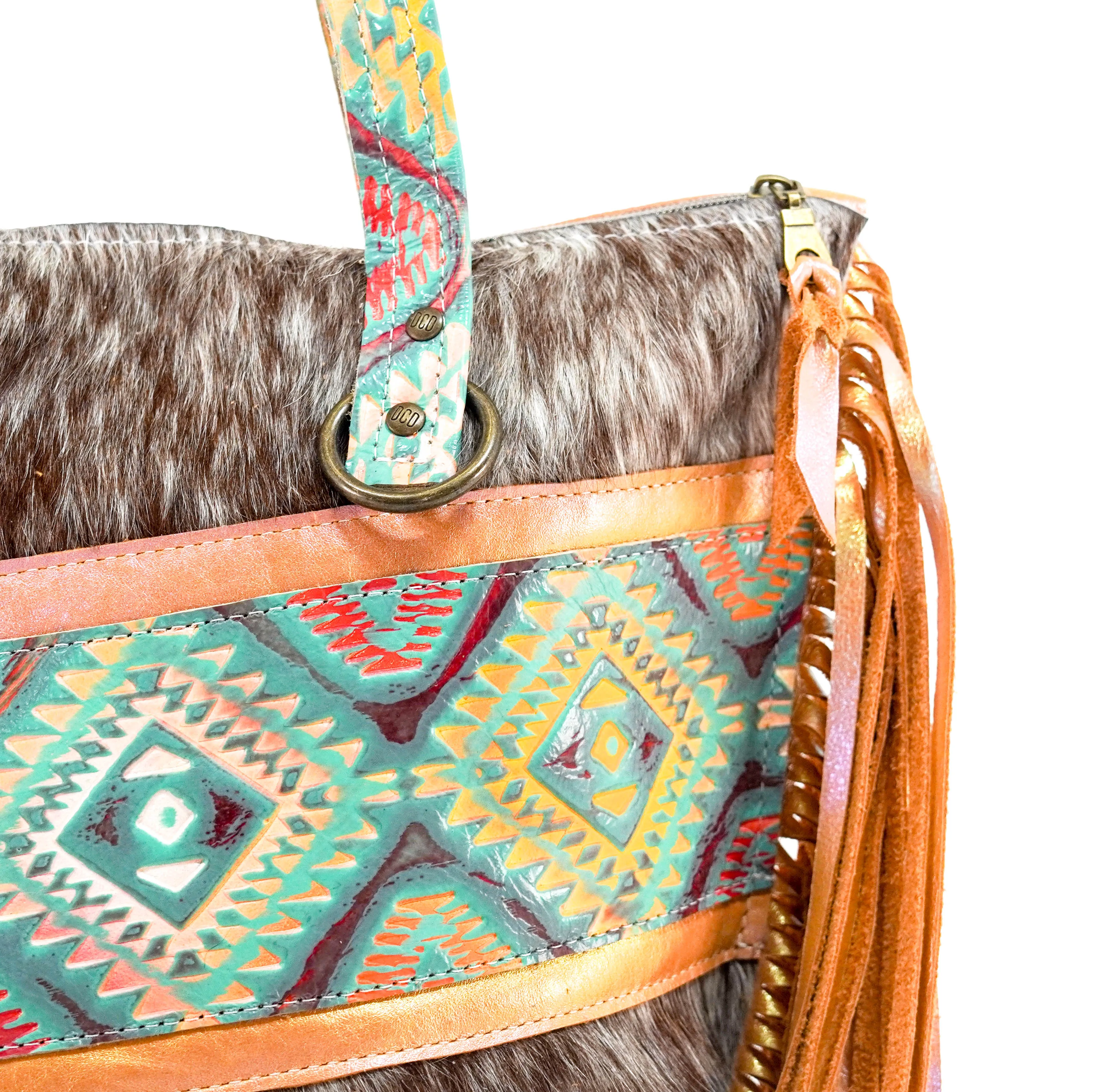 June - Roan w/ Rainbow Aztec