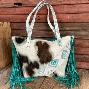 June - Tricolor w/ Turquoise Sand Aztec