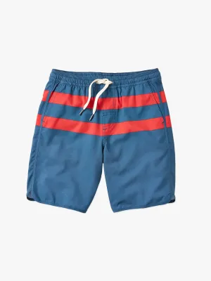 Kids Anchor Short | Red Stripe