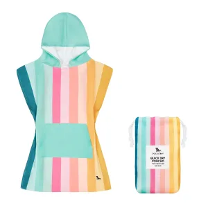 Kids Poncho - Coastal Candy