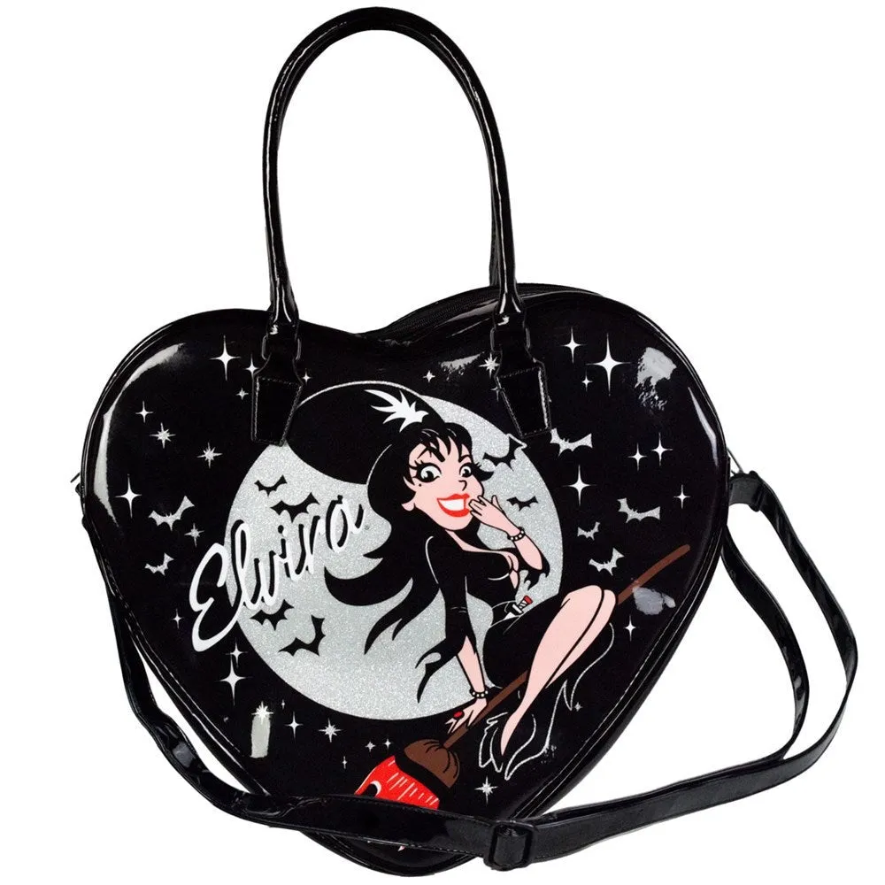 Kreepsville Elvira Bewitched Heart Bag