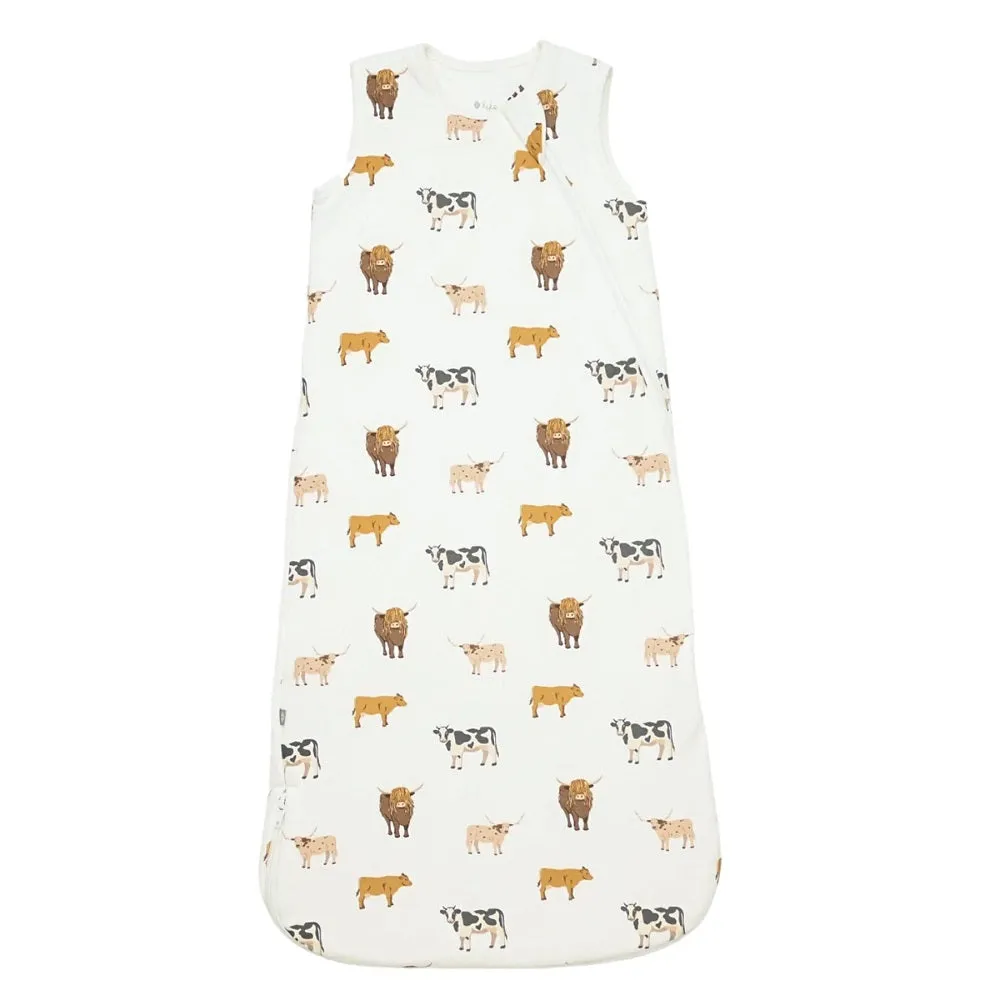 Kyte Baby Printed Sleep Bag 1 TOG (Moo)