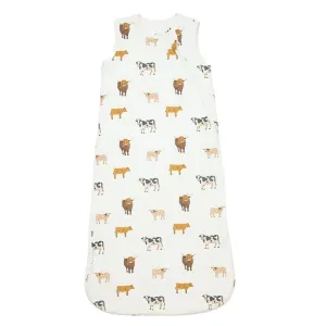 Kyte Baby Printed Sleep Bag 1 TOG (Moo)