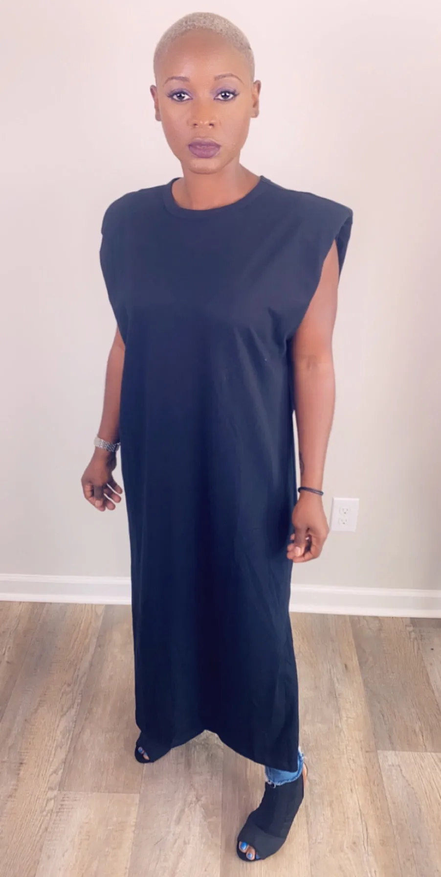 L.A. Nights Dress-Black