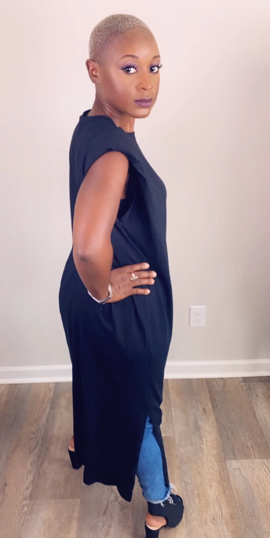 L.A. Nights Dress-Black