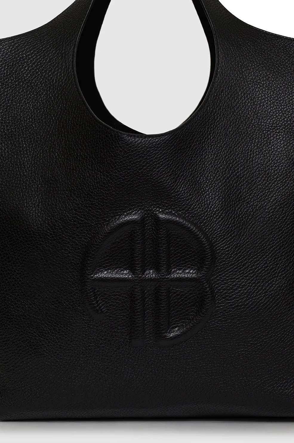 Lili Tote - Black Pebbled