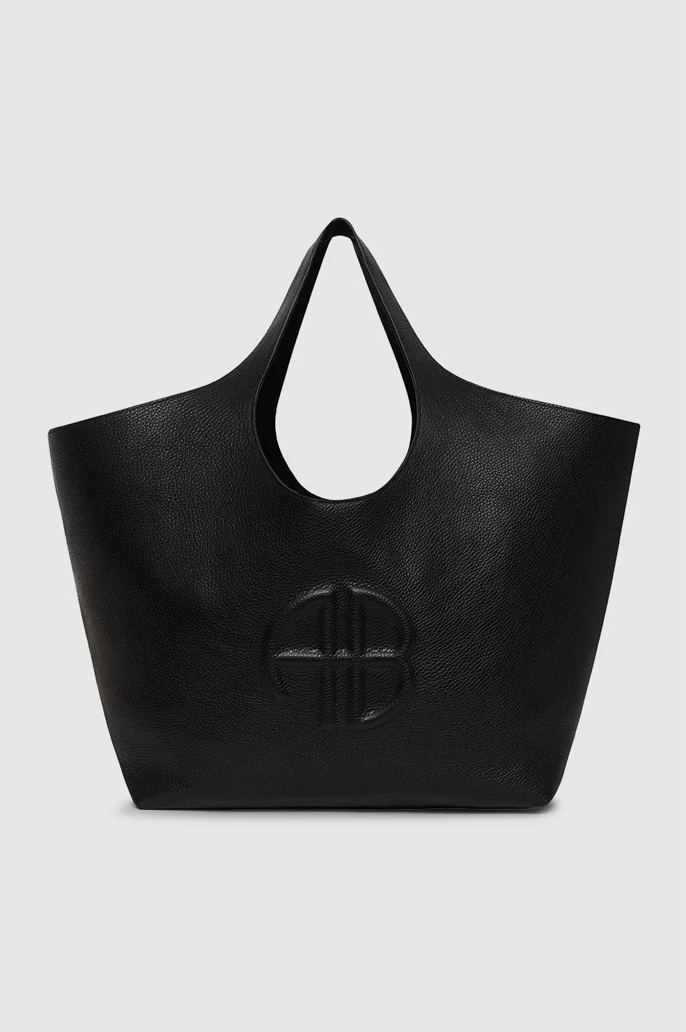 Lili Tote - Black Pebbled