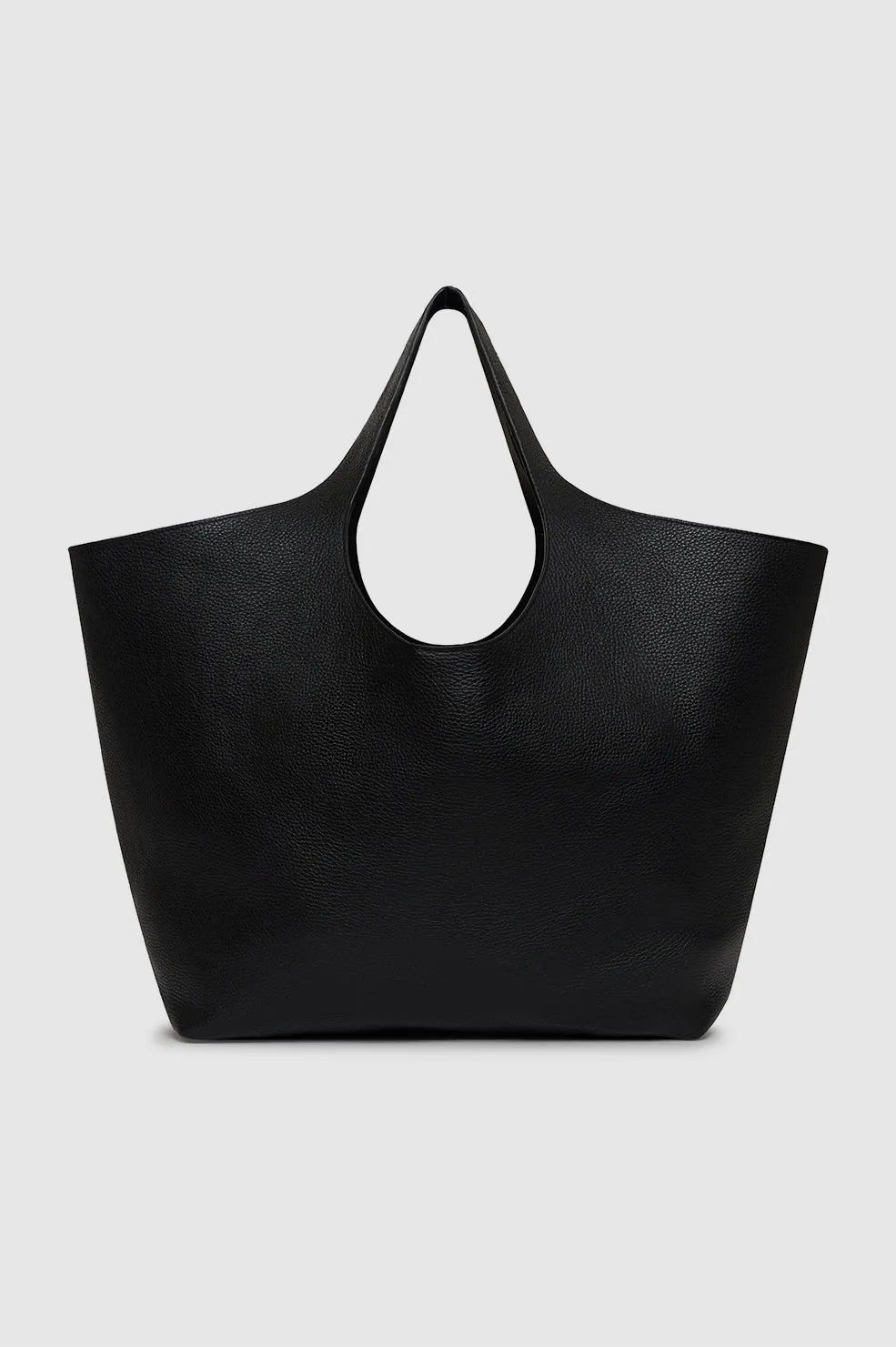 Lili Tote - Black Pebbled