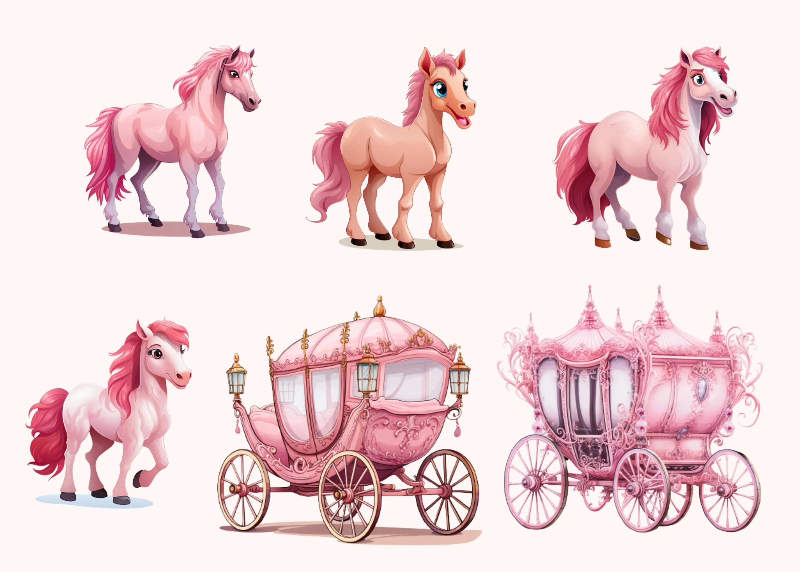 Little Princess Clipart, Watercolor Princess Clipart, Little Princess Ornaments, Baby Princess, Castle Sublimation Design, Princess Birthday, Fairytale Princes 005