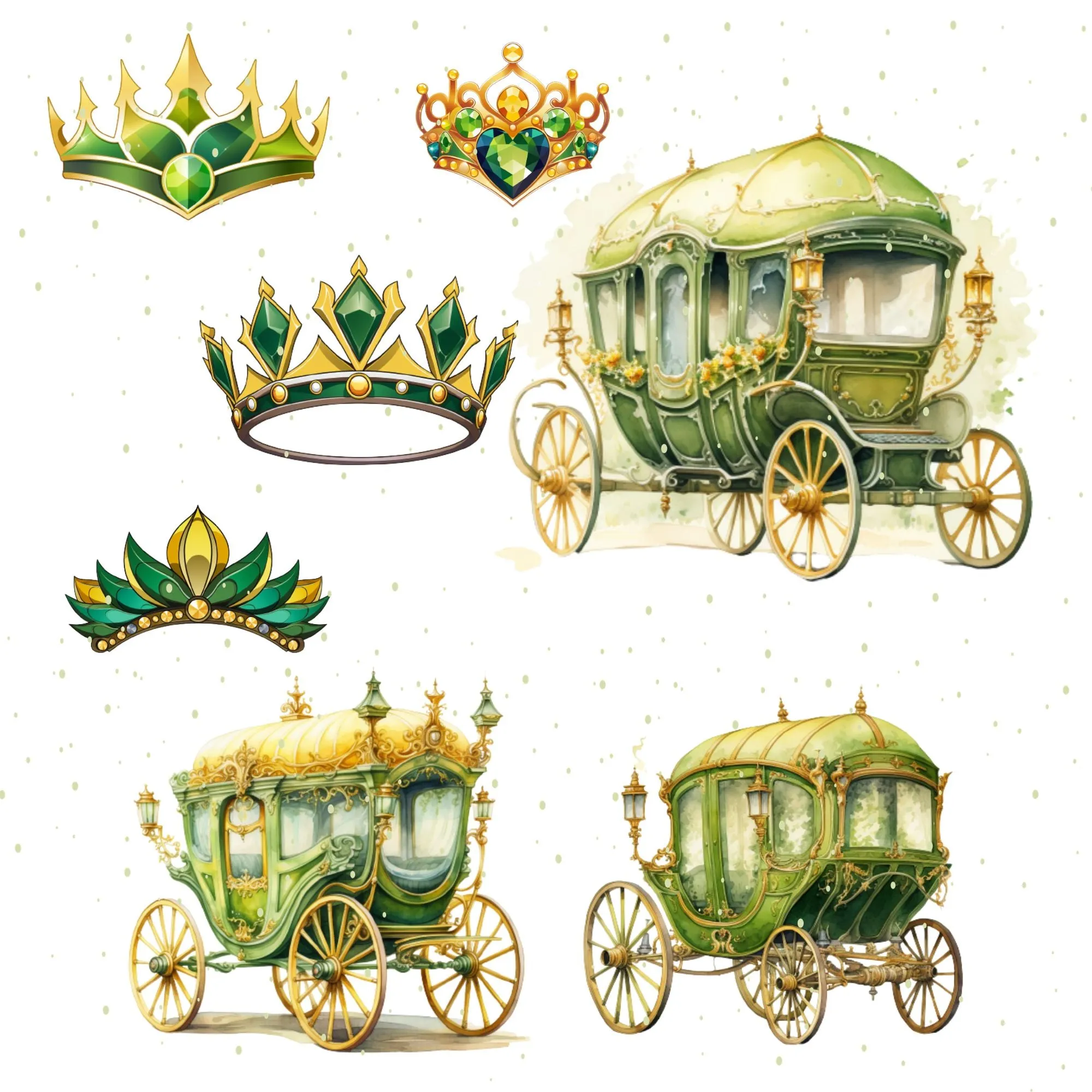 Little Princess Clipart, Watercolor Princess Clipart, Little Princess Ornaments,  Baby Princess, Castle Sublimation Design, Princess Birthday, Fairytale Princes 016