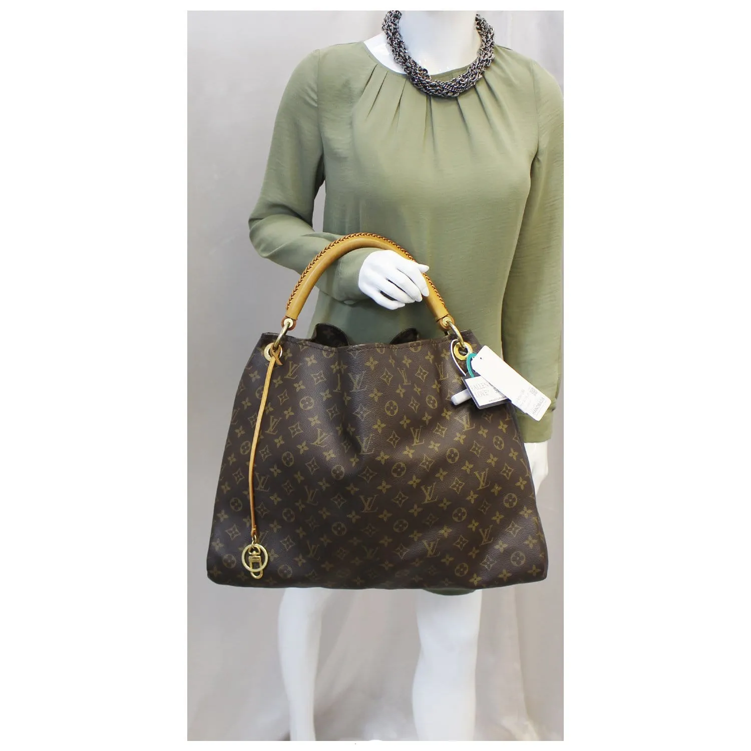 LOUIS VUITTON Artsy GM Monogram Canvas Hobo Shoulder Bag
