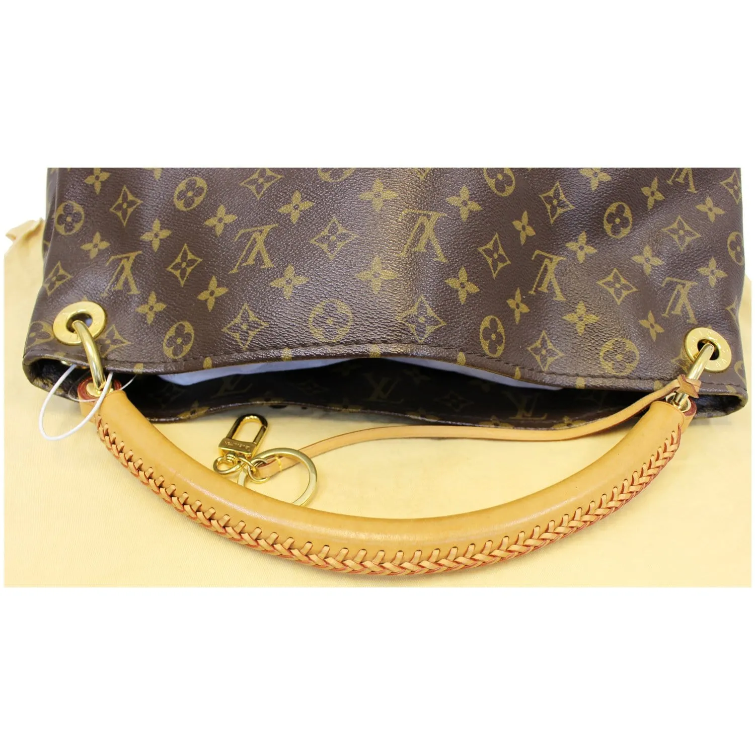 LOUIS VUITTON Artsy MM Monogram Canvas Hobo Shoulder Bag