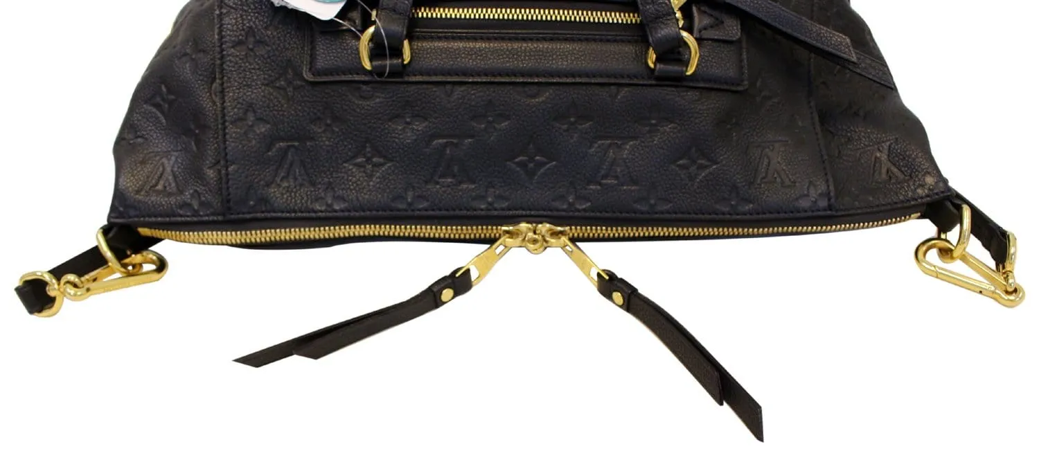 LOUIS VUITTON Infini Monogram Empreinte Leather Lumineuse PM Shoulder Bag