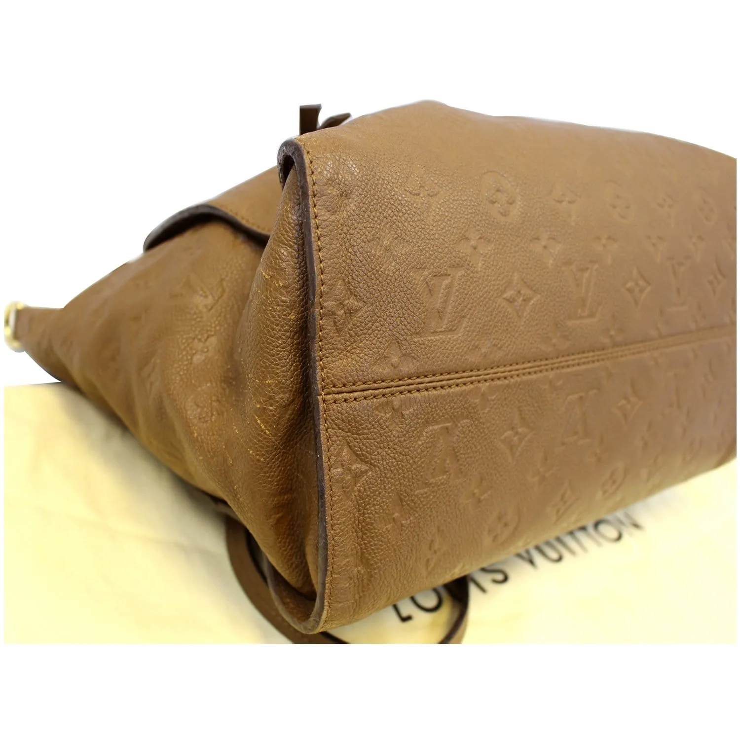 LOUIS VUITTON Lumineuse PM Monogram Empreinte Leather Shoulder Bag