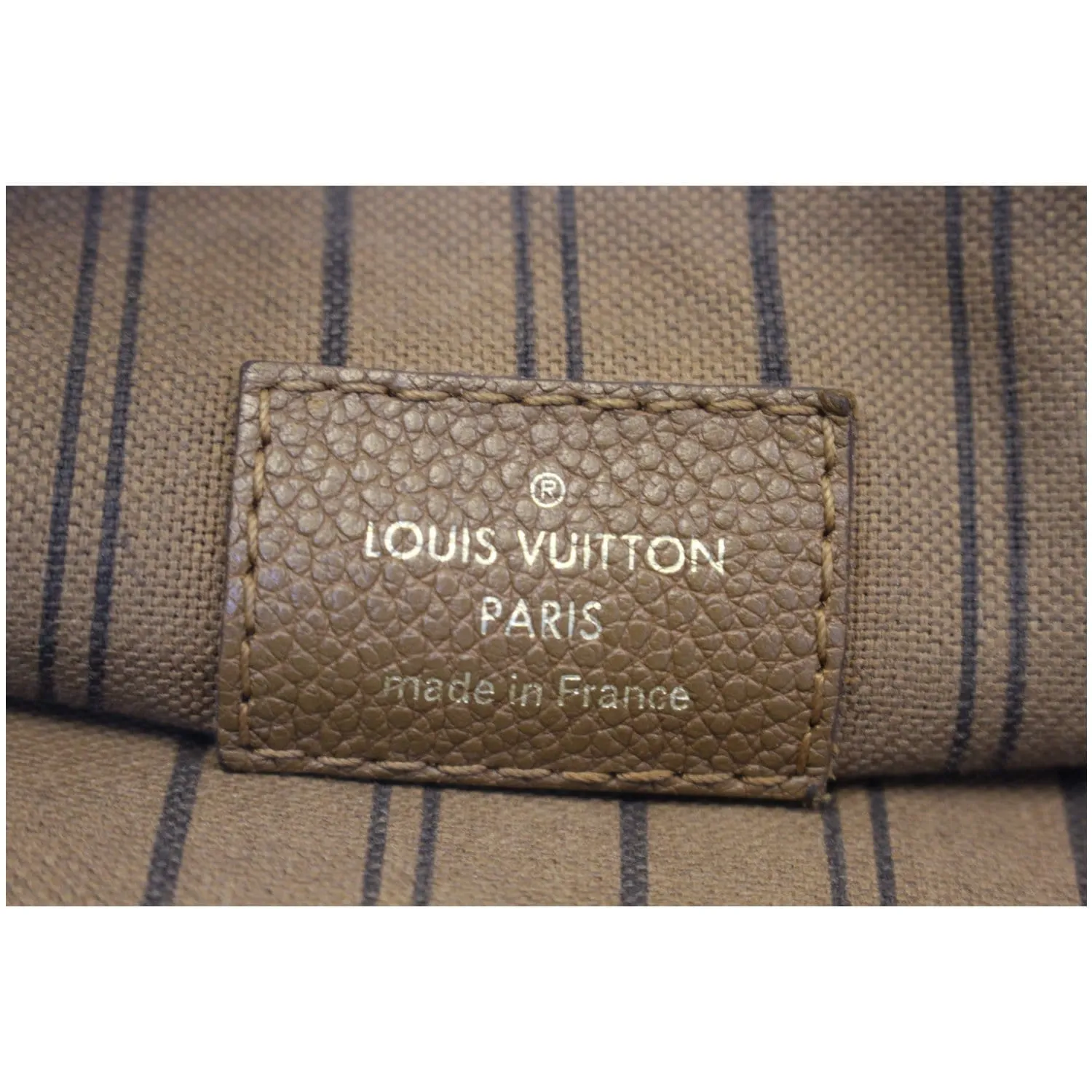 LOUIS VUITTON Lumineuse PM Monogram Empreinte Leather Shoulder Bag