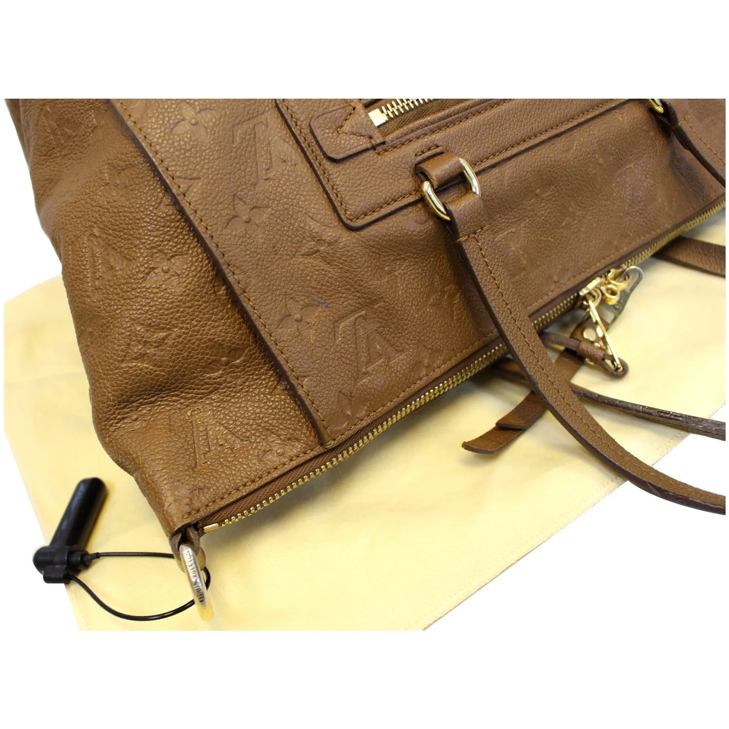 LOUIS VUITTON Lumineuse PM Monogram Empreinte Leather Shoulder Bag